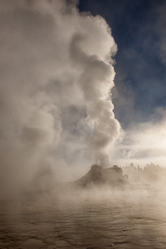 Castle Geyser, Yellowstone National Park