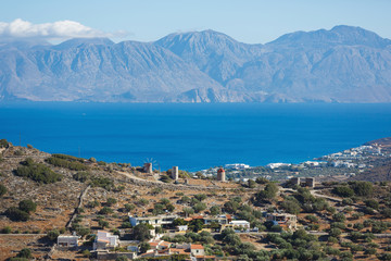 Fototapeta na wymiar Landscape of Crete