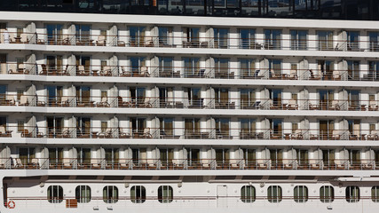 Floors of a cruise ship