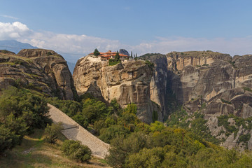 Fototapeta na wymiar Monastery of the Holy Trinity in Meteora, Greece