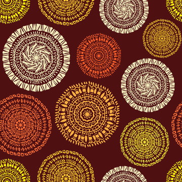 African ethnic seamless pattern