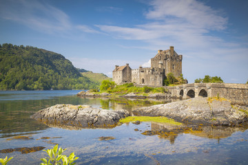 Eilean Donan Castle, Loch Duich, Hochland, Schottland