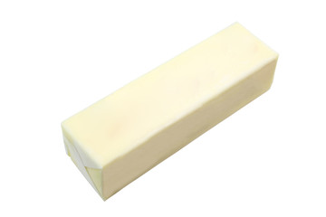 Isolated Stick of Butter No Label