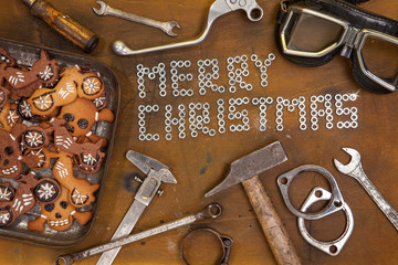 Biker Weihnachten auf der Werkbank 3