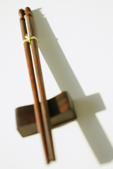 Still life of Chinese chopsticks