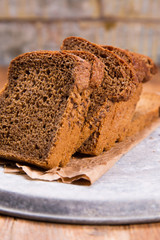 fresh brown bread