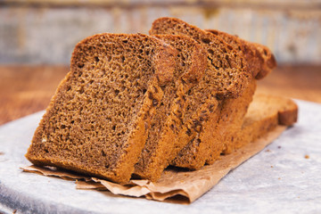 fresh brown bread