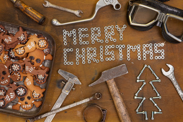 Biker Weihnachten auf der Werkbank 2