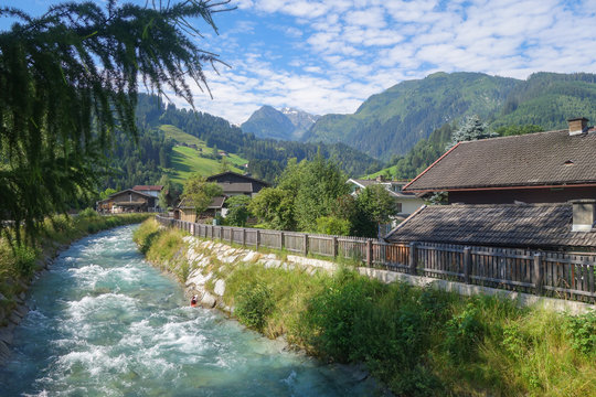 Salzach im Zillertal