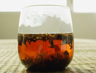 Glass of Chinese Tea