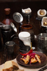 spicy cheese dish for beer