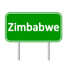 Zimbabwe road sign.