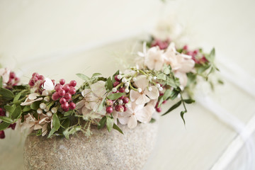 Flower headband 