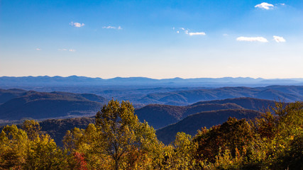 Blue Ridge Parkway in October