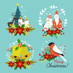 Christmas Hand Drawn Compositions