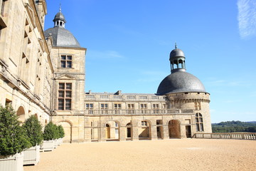 Historic Castle Hautefort in France