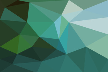 blau grüne low polygon textur