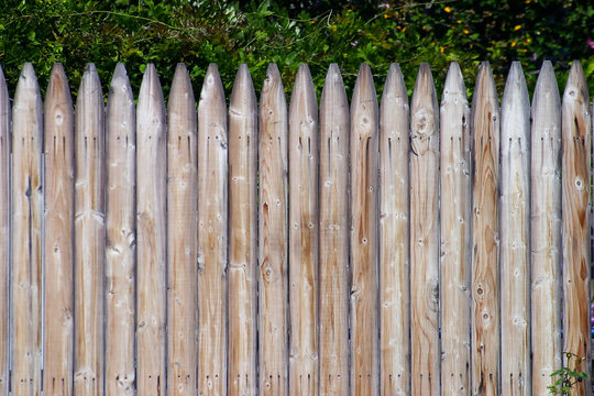 wooden fence