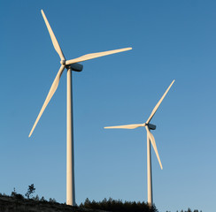 Fototapeta premium Eolic wind generators