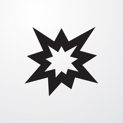 fireworks icon illustration