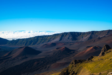 Naklejka na ściany i meble Haleakalā Crater