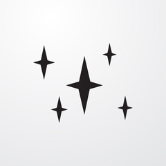 sky star icon illustration