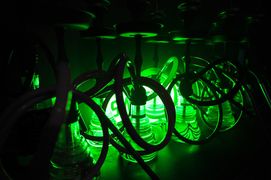 hookah schischa light smoke bar