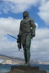 Teneriffa - Candelaria, Mencey Statue