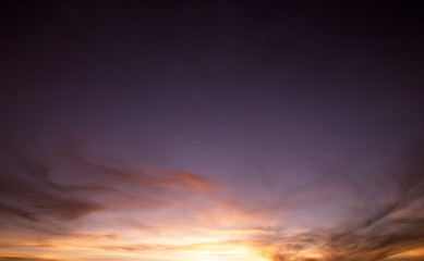 sky with copy space