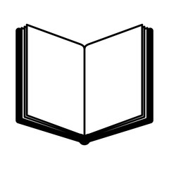 academic book icon over white background. Learning knowledge and library theme. Colorful design. vector illustration