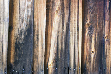 Old wooden wall, texture background.