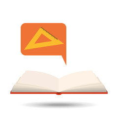 book open concept school squad graphic vector illustration eps 10