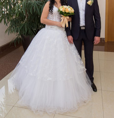 Solemn registration of marriage in Wedding Palace