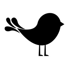 bird cartoon icon image vector illustration design 
