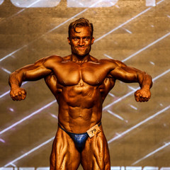 Fototapeta premium Bodybuilder champion