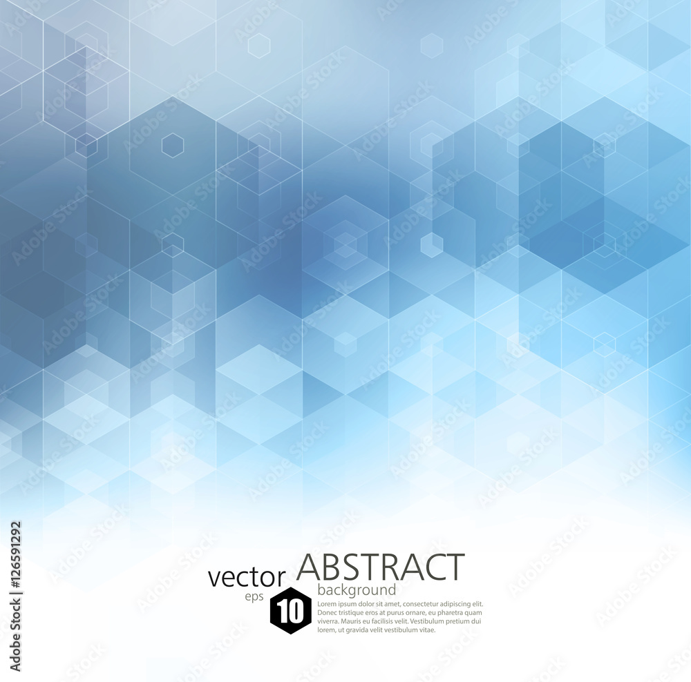 Poster vector abstract geometric background. template brochure design