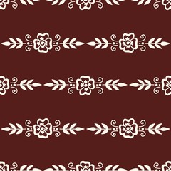 Mehendi pattern illustration