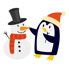 Penguin vector character