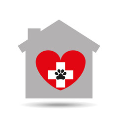 animal hospital care icon vector illustration eps 10