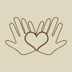 health heart conecpt icon design vector illustration eps 10