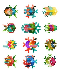 Vector sale Christmas banner template