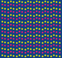 colorful stars pattern