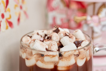 Cacao with marshmallows.