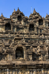 Borobudur Temple, Yogyakarta, Java, Indonesia.