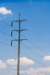 Obraz premium Electricity post