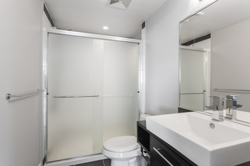 Modern bathroom. Clean design.