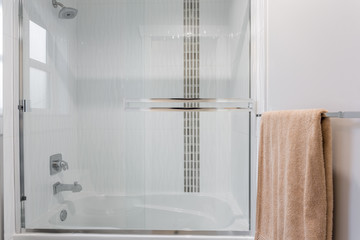 Bathroom interior. Clean design.
