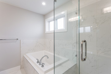 Bathroom interior. Clean design.
