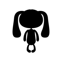 dog cartoon character icon image vector illustration design 