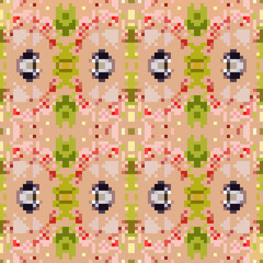 Fototapeta premium seamless tileable pixel texture pattern